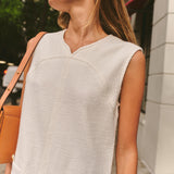 Lane Mini Dress-Optic White