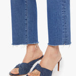 Mid Rise Rmbler Zip Ankle Fray Dugout Doobies