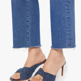 Mid Rise Rmbler Zip Ankle Fray Dugout Doobies