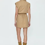 PISTOLA Rosie Mini Dress Coconut