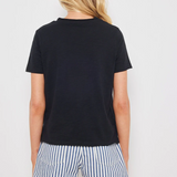 Posy Posse Black Tee