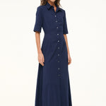 Joan Maxi Dress Navy