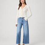 Sasha Ankle Wide Leg Jean Buckingham Light Wash