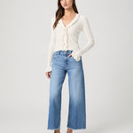 Sasha Ankle Wide Leg Jean Buckingham Light Wash