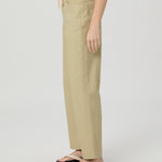 Ari W/ Waistband Tie + Stitch Thru Utility Pkts Vintage Pale Olive