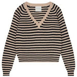 Crop Stripe Vee