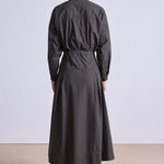 Pietra Maxi Shirt Dress Deep Olive