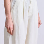 Bari Crop Pants Cream