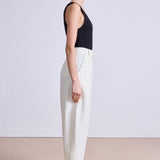 Bari Crop Pants Cream