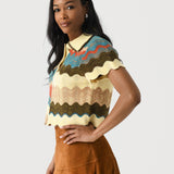 Nadine Sweater Autumn Wave