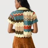 Nadine Sweater Autumn Wave