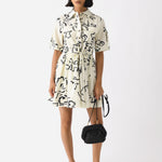 Peyton Dress Onyx Amaryllis