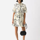 Peyton Dress Onyx Amaryllis
