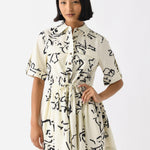 Peyton Dress Onyx Amaryllis