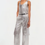 Kamari U Neck Tank Silver