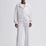 Garcia Zip-Through Sweat Ivory Marl