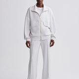 Garcia Zip-Through Sweat Ivory Marl