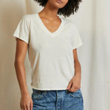 perfectwhitetee Hendrix V-Neck Ivory