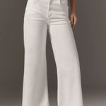 Lyra Wide Leg Crop Soft White