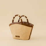 Mini Raffia Tote