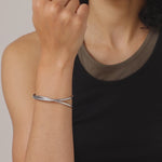 Dane Bangle Set Platinum