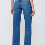 Philadelphia Low Rise Striaght Mid Wash