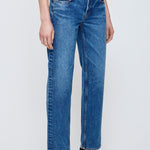 Philadelphia Low Rise Striaght Mid Wash