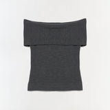 Callahan Off Shoulder Top Grey