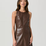 Santal Dress Tamarind Faux Leather