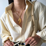 Maya Necklace Gold