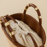Mini Raffia Tote
