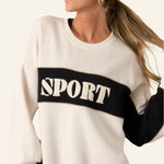 Sport Sweatshirt Sandstone