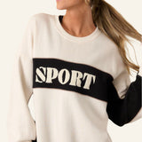 Sport Sweatshirt Sandstone