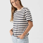 Goldie Tee Azure Stripe