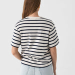 Goldie Tee Azure Stripe
