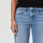 Low Rise Slim Jean Mid Indigo w Stretch
