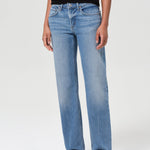 Low Rise Slim Jean Mid Indigo w Stretch