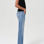 Low Rise Slim Jean Mid Indigo w Stretch