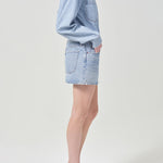 V-Waist Mini Skirt in Force