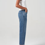 Harper Straight Crop Jean in Motion