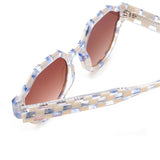 ASTOR in Gingham over Crystal Mirrored