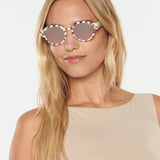 ASTOR in Gingham over Crystal Mirrored