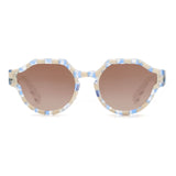 ASTOR in Gingham over Crystal Mirrored