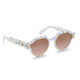 ASTOR in Gingham over Crystal Mirrored
