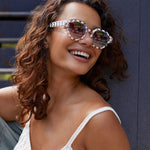 ASTOR in Gingham over Crystal Mirrored