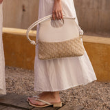 Barty White Leather