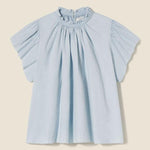 Birds of Paradis Carla Top Chambray
