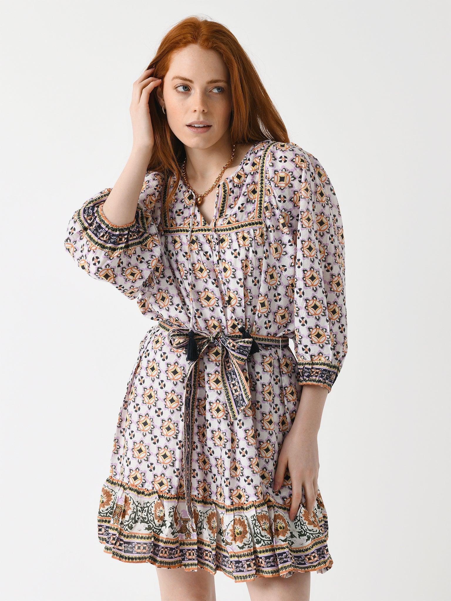 giovanna mini dress Giovanna Mini Dress in Cream Polka Dot