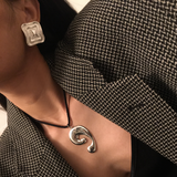 Wave Earrings Silver