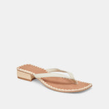 Barty White Leather